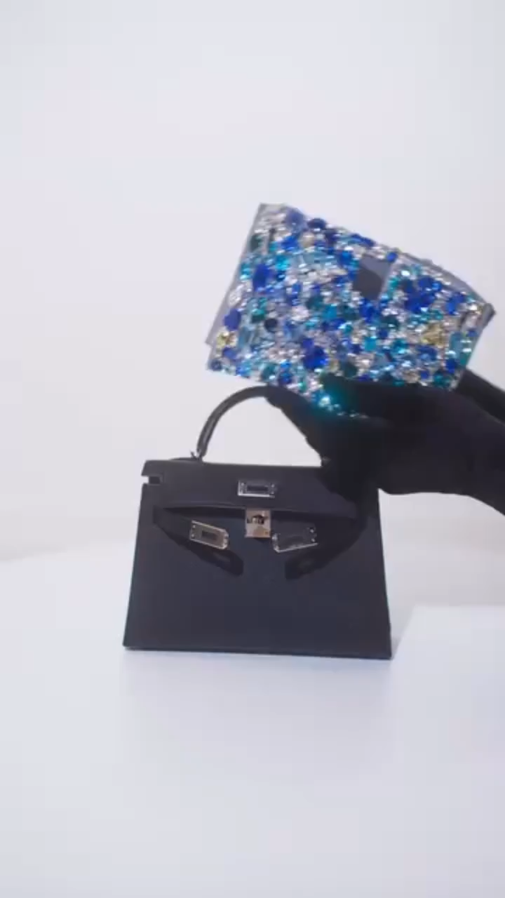 Diamond Drip Mini Kelly Wrapper