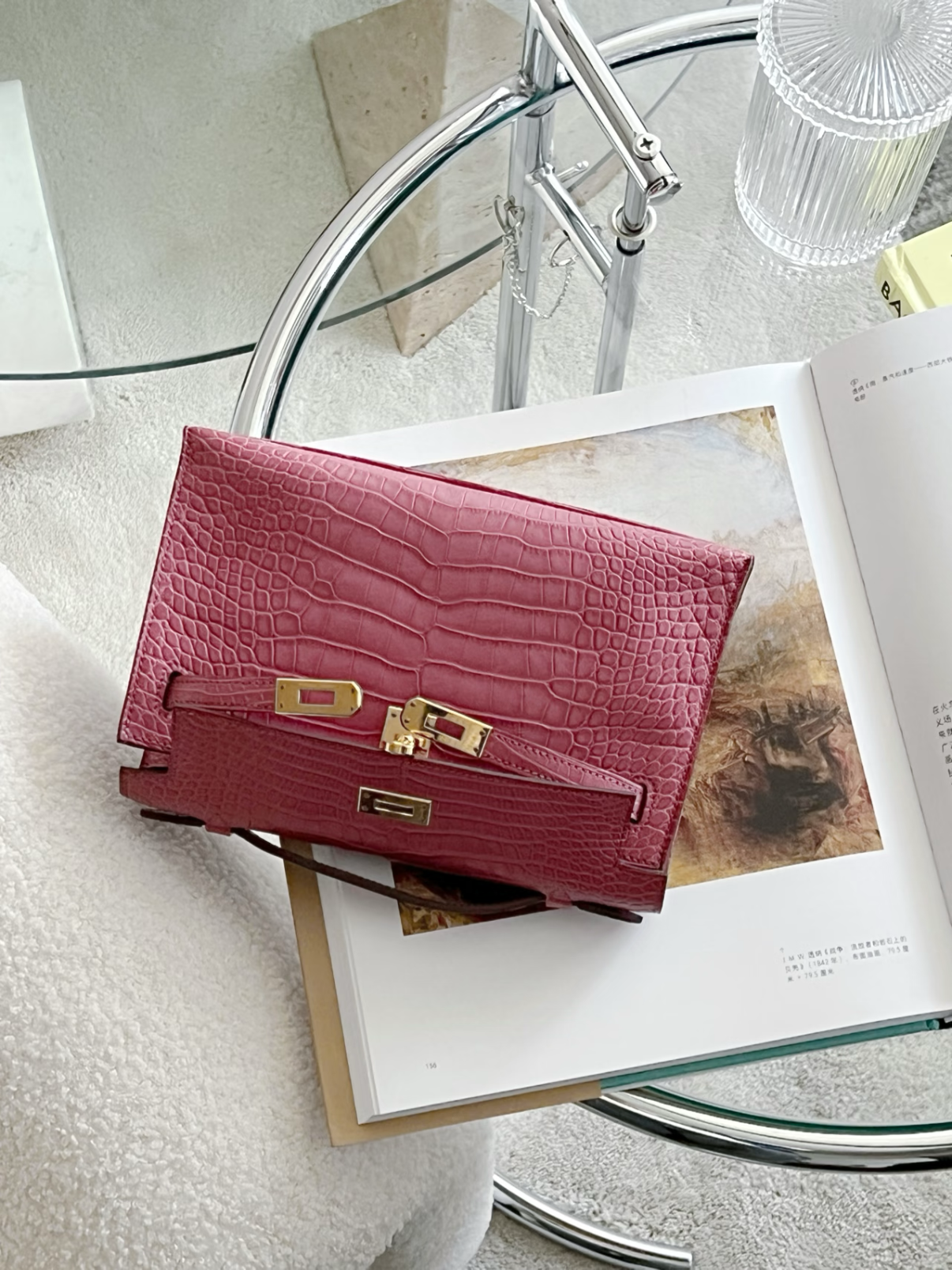 Crocodile Kelly Rose 22cm