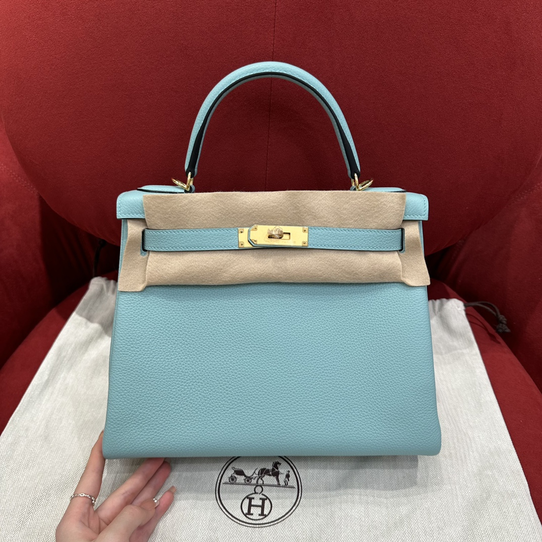 Hermes Kelly #3P Blue Atoll TOGO