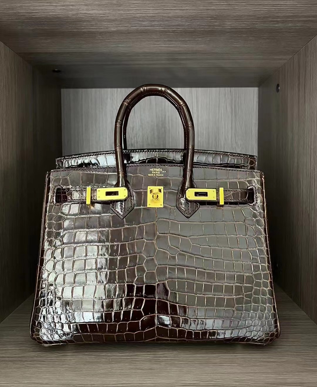 Crocodile skin #41 Havene Birkin 25-30cm