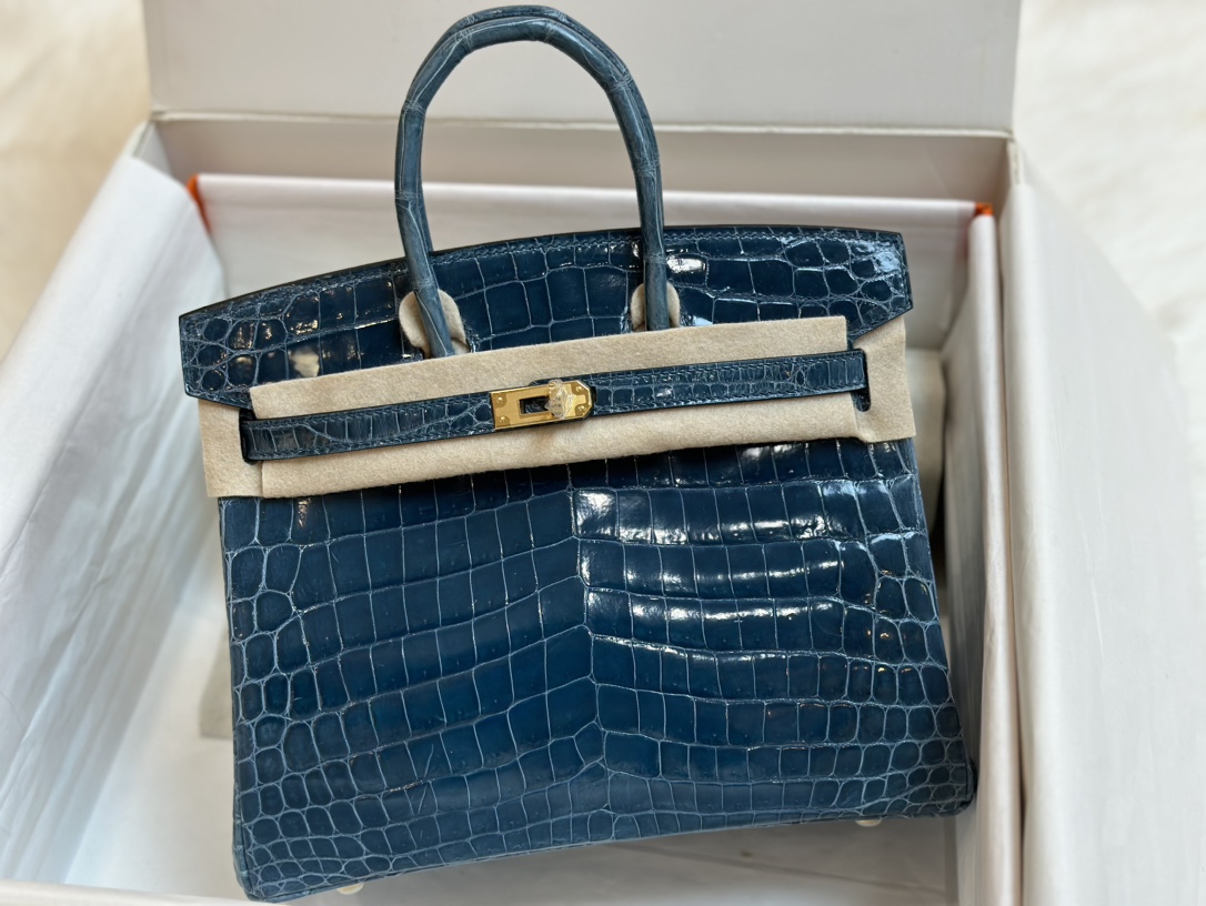Crocodile skin #Colvert Birkin 25-30cm