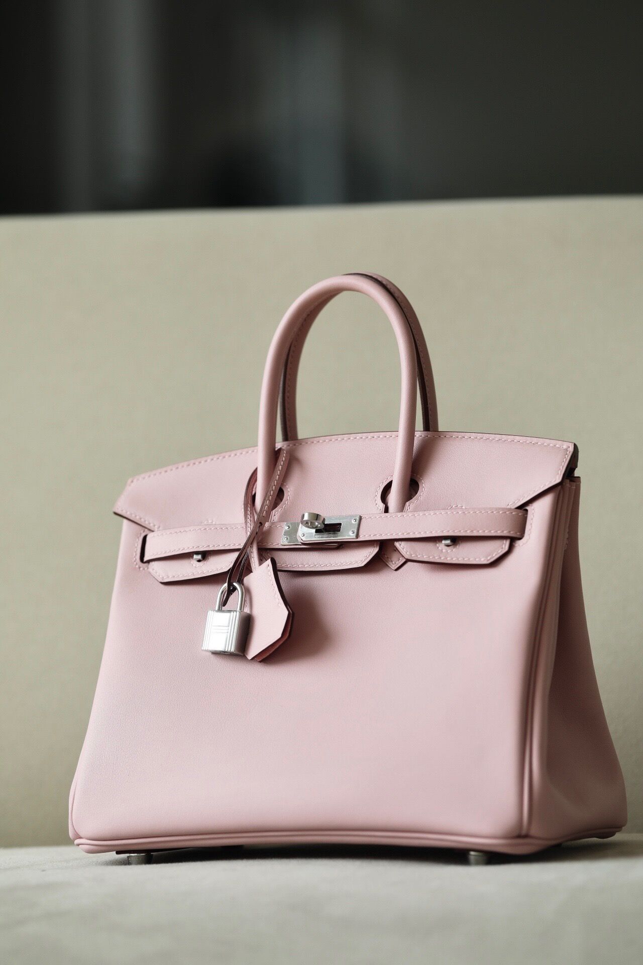 Hermes Birkin #3Q Rose Sakura 25-35cm Swift