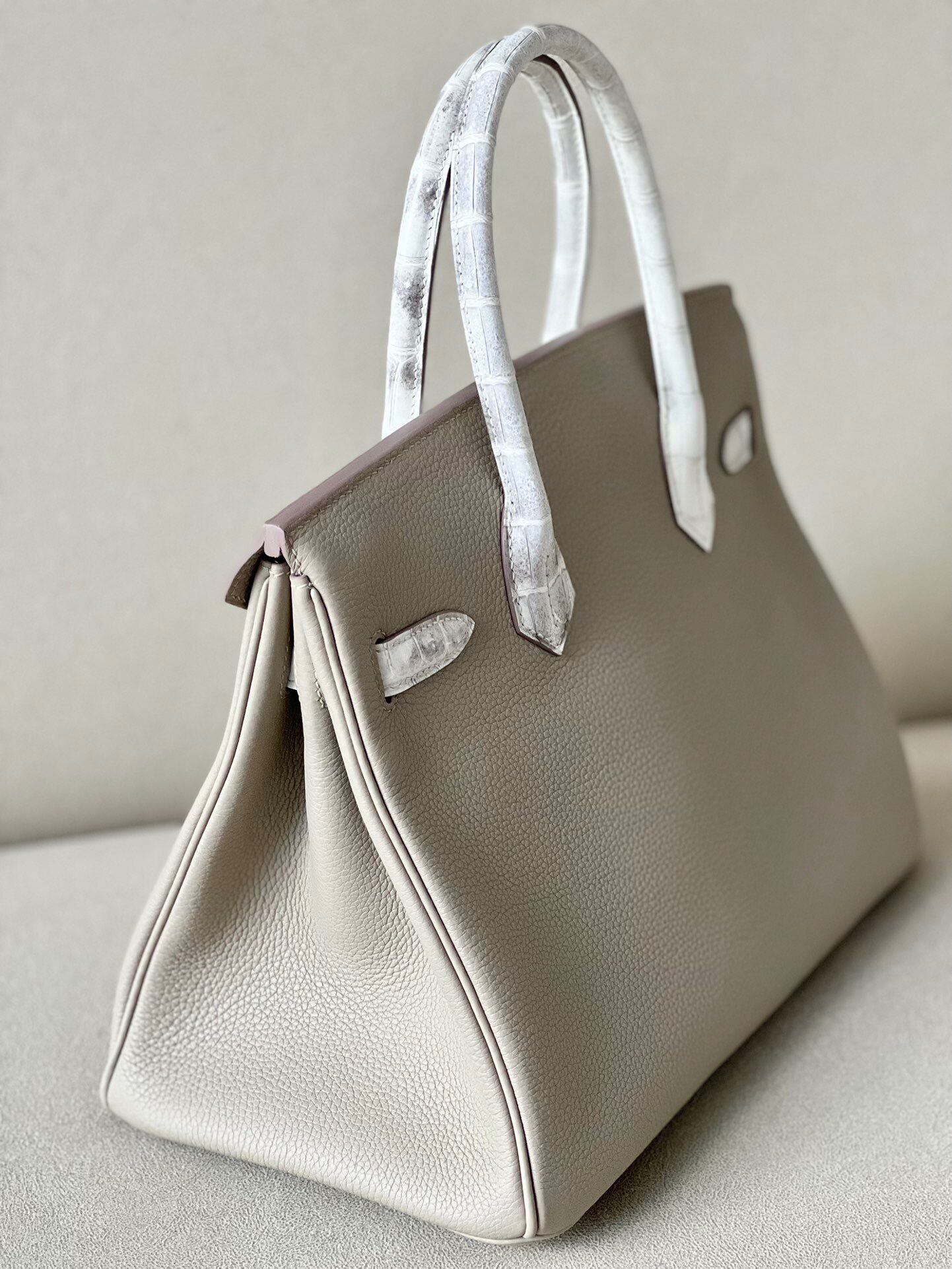 Hermes Birkin 30 TOGO crocodile skin