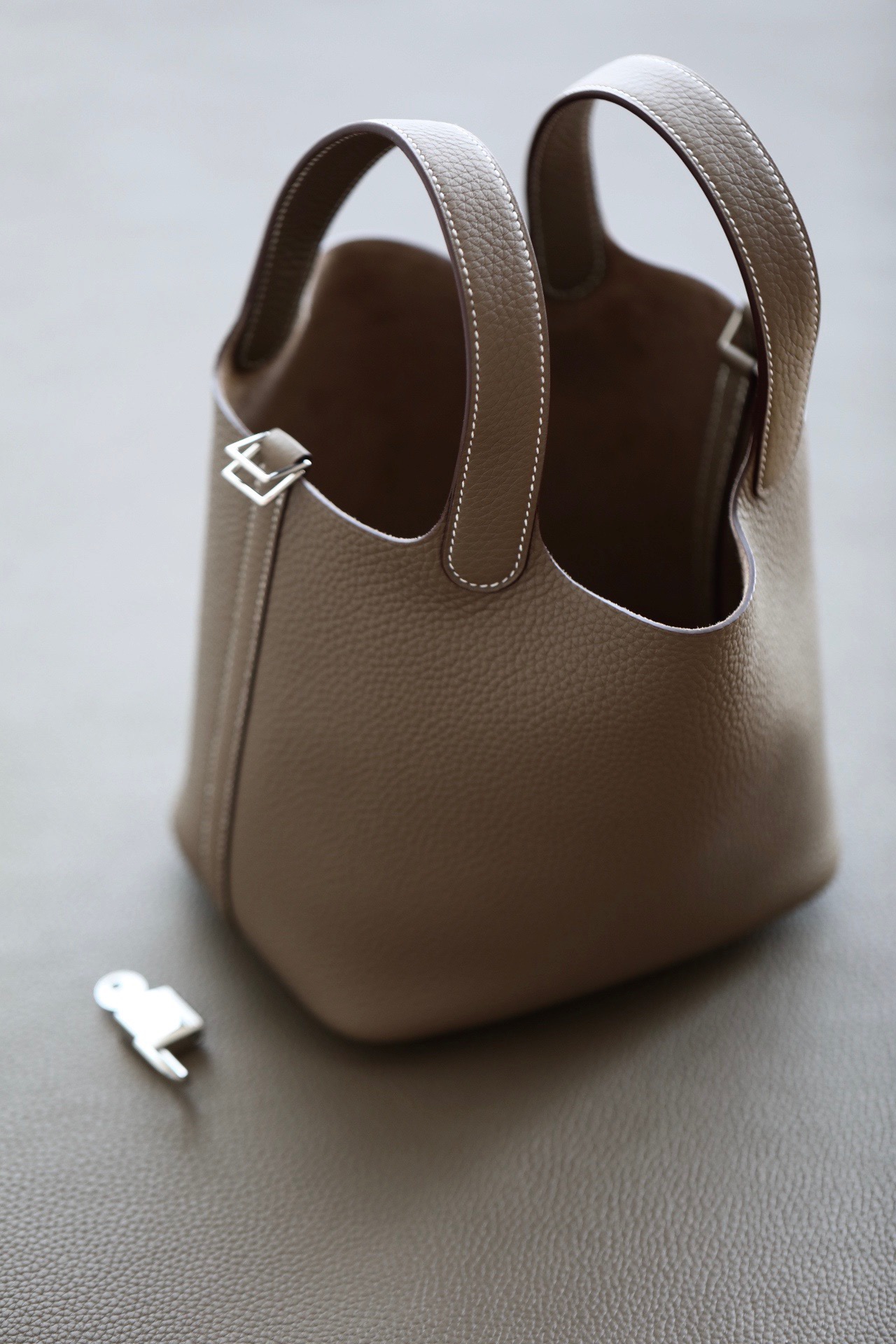 Hermes Picotin #18 Etoupe 18-22cm TOGO