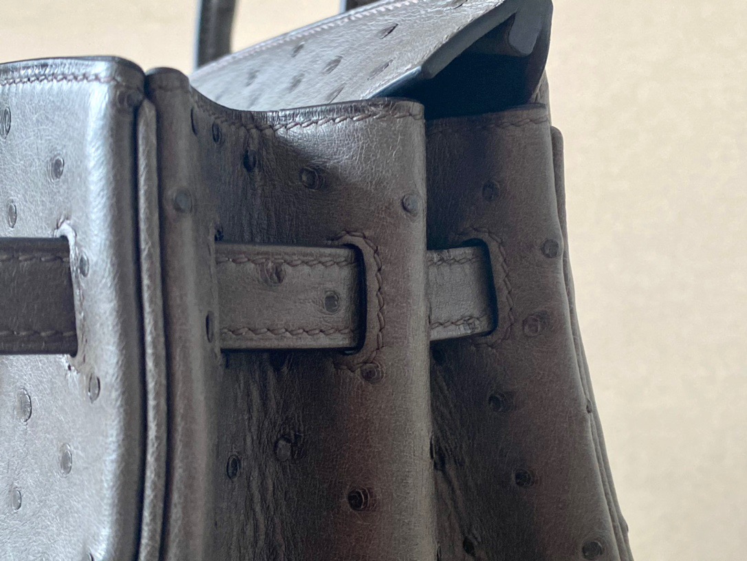 Birkin Ostrich skin   25-35cm