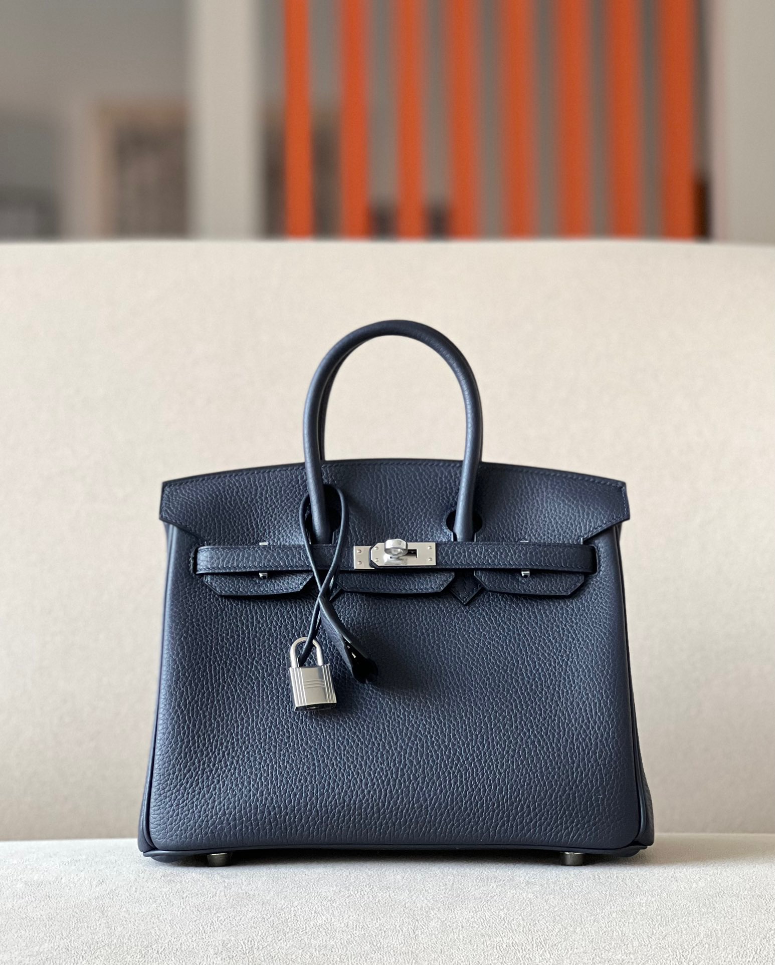 Hermes Birkin #2Z BleuNuit25-35cm TOGO