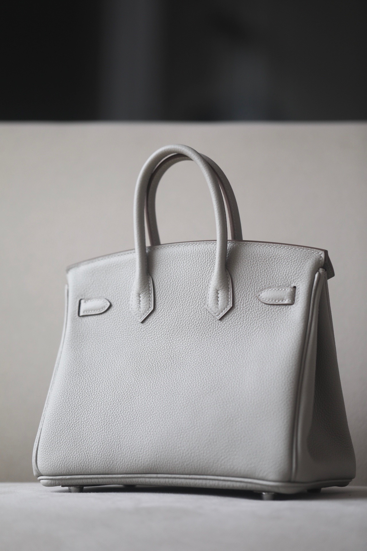 Hermes Birkin #80 Gris Perle 25-35cm TOGO