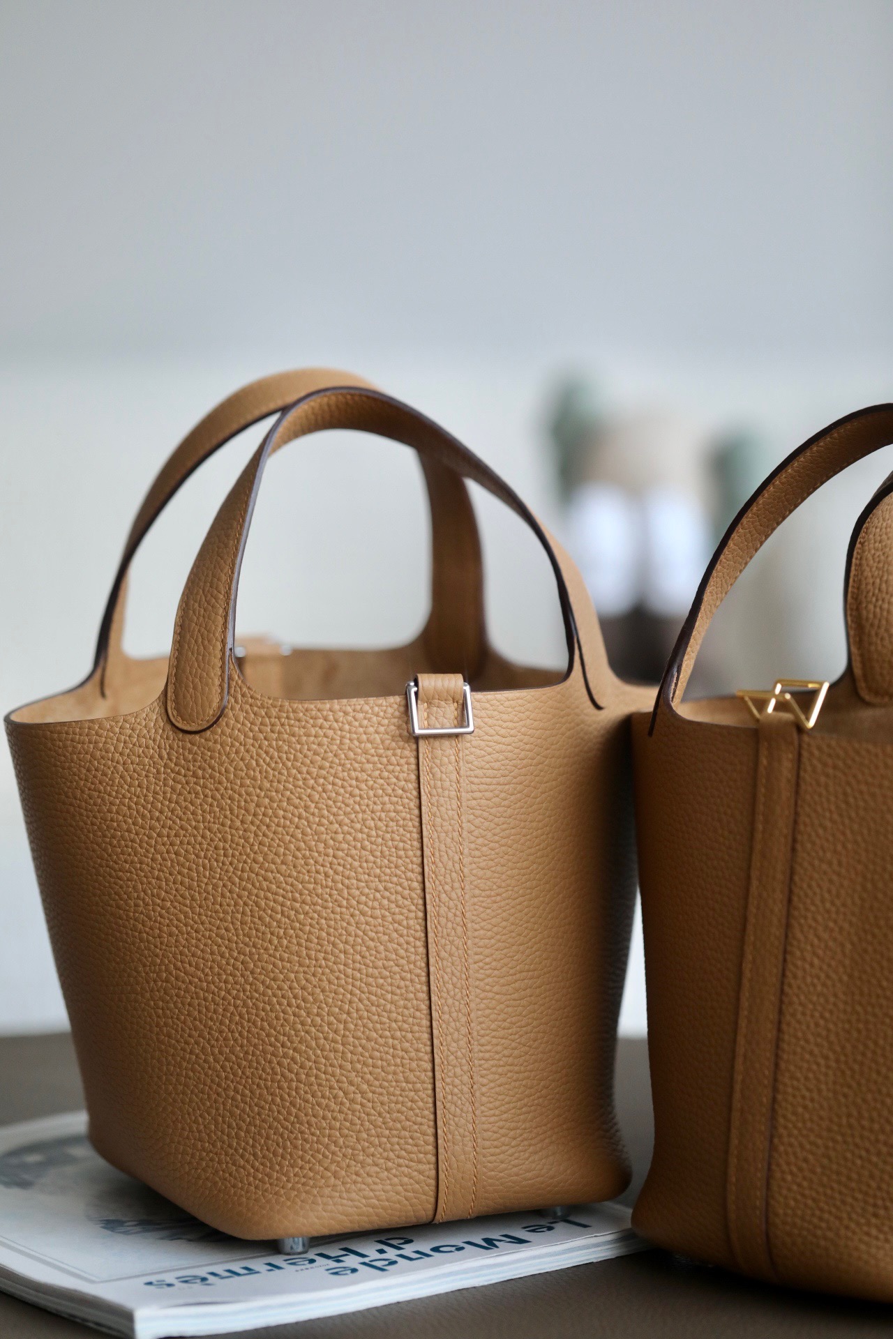 Hermes Picotin #37 Gold 18-22cm TOGO