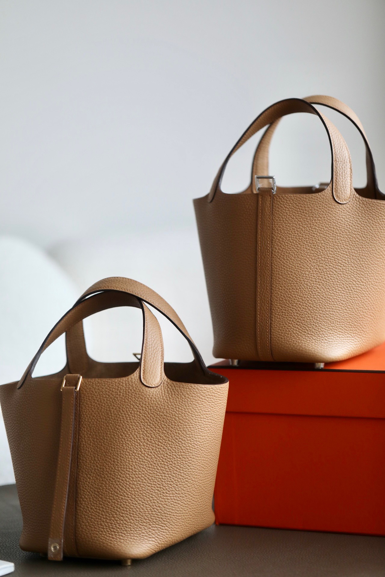 Hermes Picotin #37 Gold 18-22cm TOGO