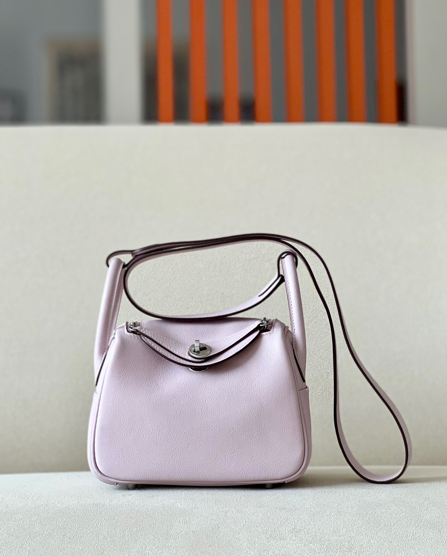 Hermes Lindy #X9 Mauve Sylves 19-26cm Swift