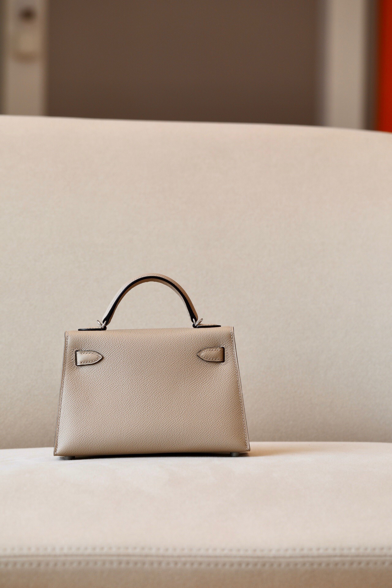 Hermes Mini Kelly #S2 Trench Epsom