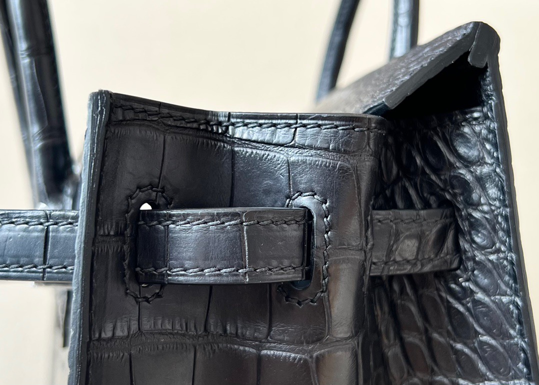 Hermes Advanced customization Birkin 25-30 crocodile skin