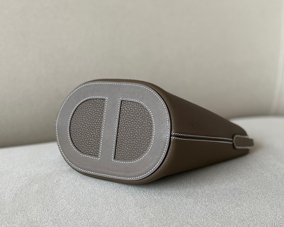 Hermes Picotin #19 Etoupe 18-22cm TOGO