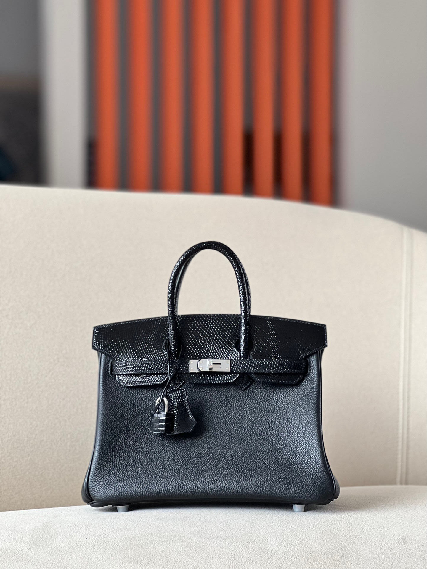 Hermes Advanced customization Birkin 25 Lizard