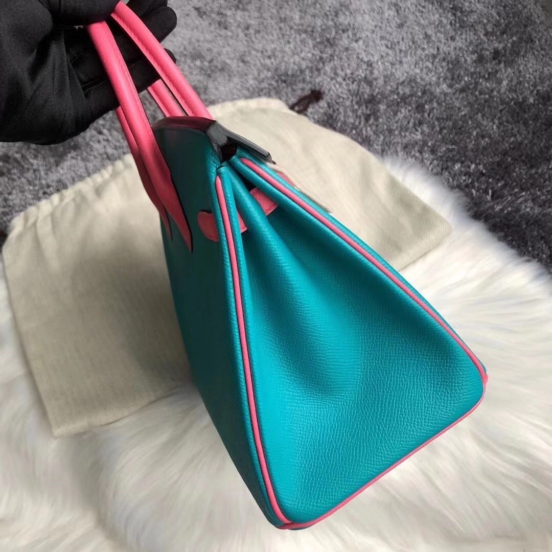 Hermes Birkin  Color blocking 25-35cm Espom