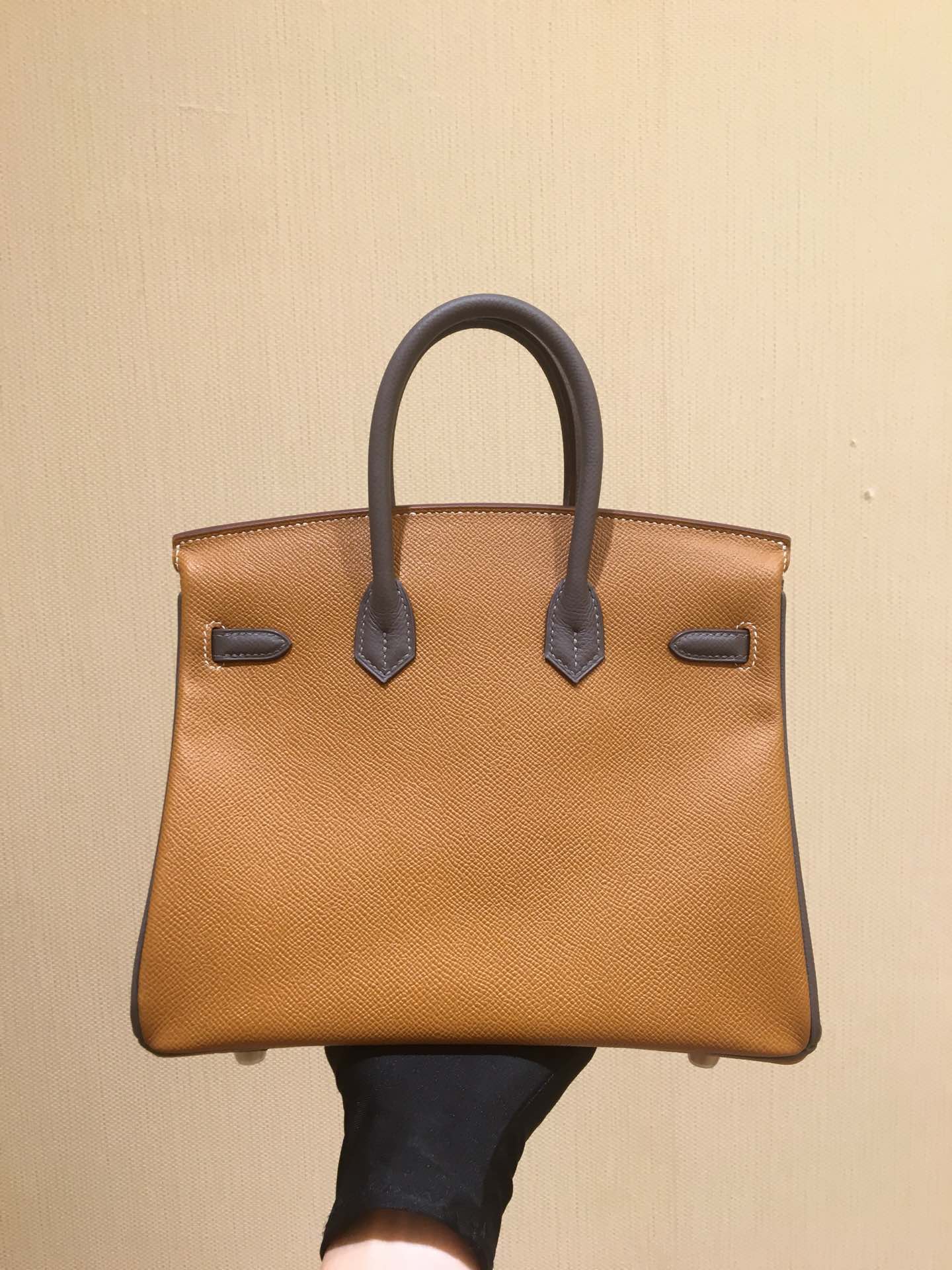 Hermes Birkin  Color blocking 25-35cm Espom