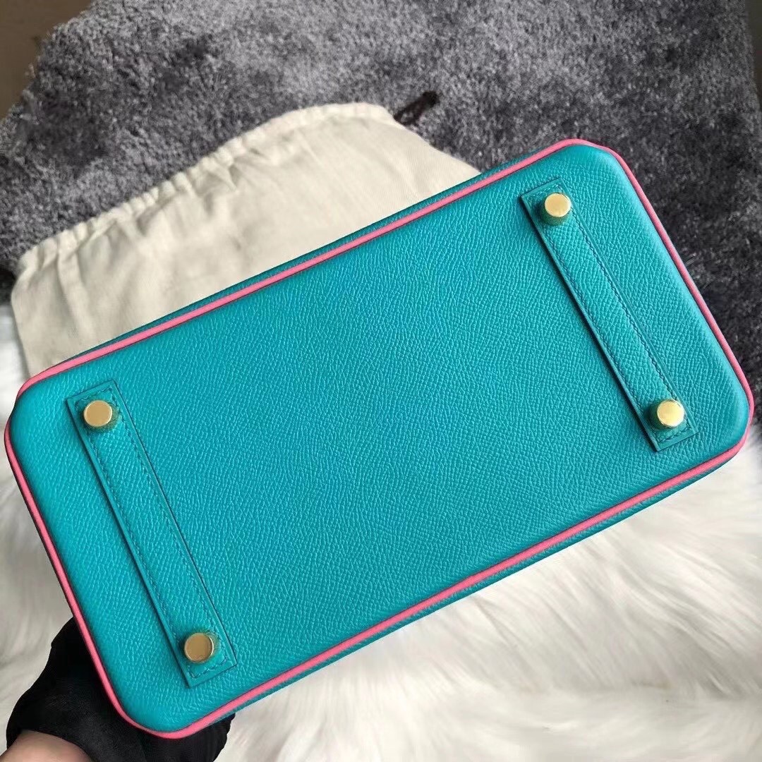 Hermes Birkin  Color blocking 25-35cm Espom