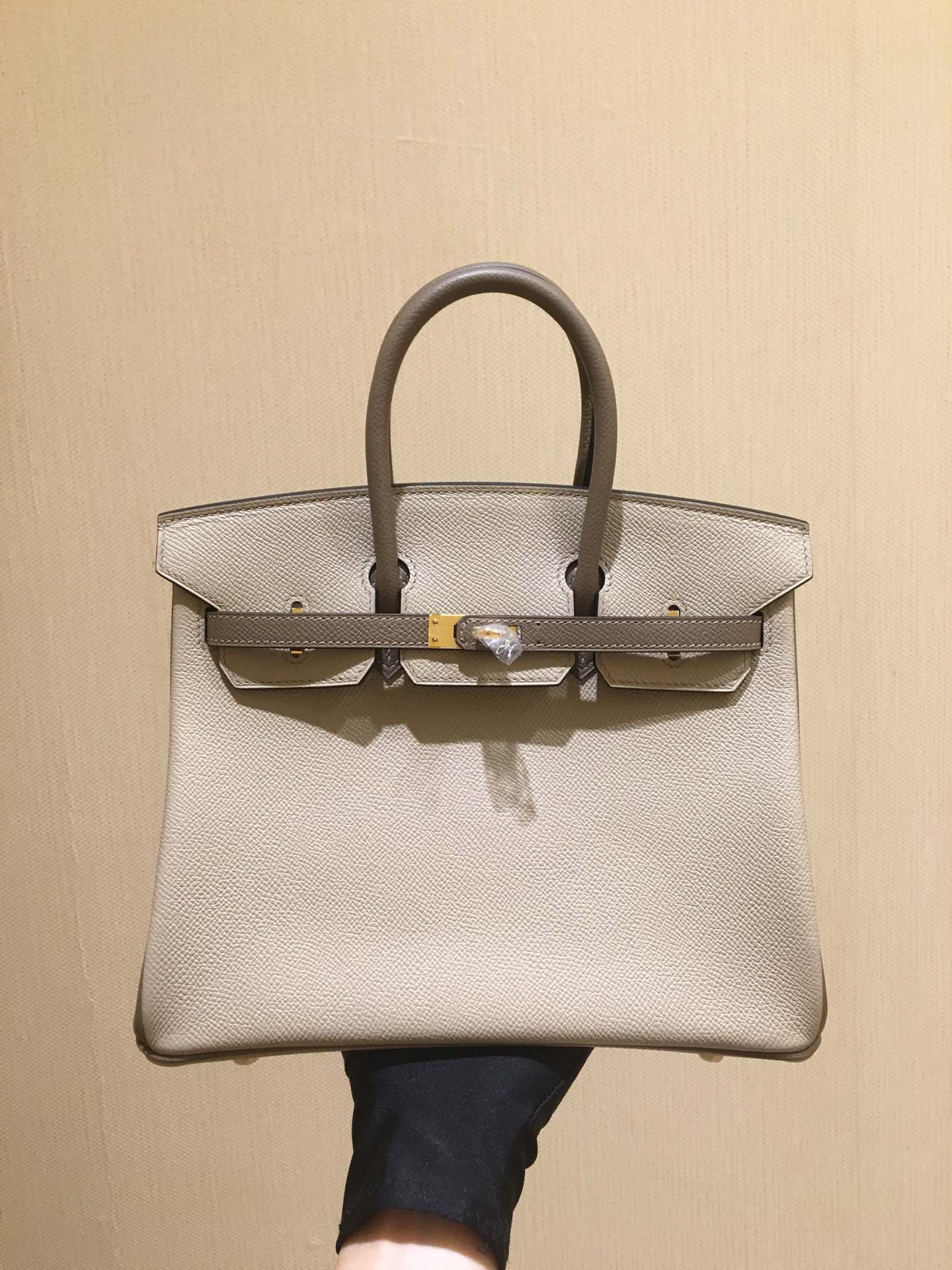 Hermes Birkin  Color blocking 25-35cm Espom