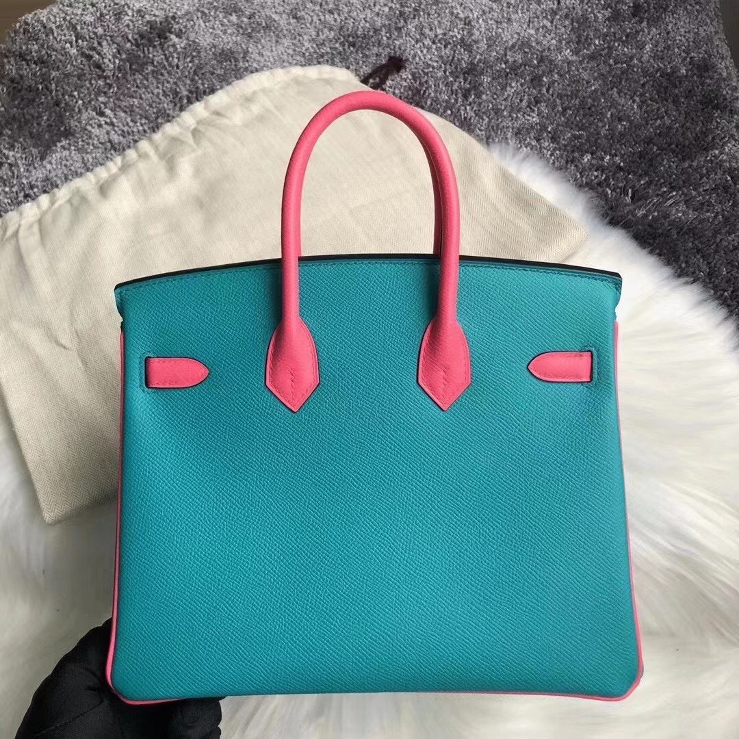 Hermes Birkin  Color blocking 25-35cm Espom
