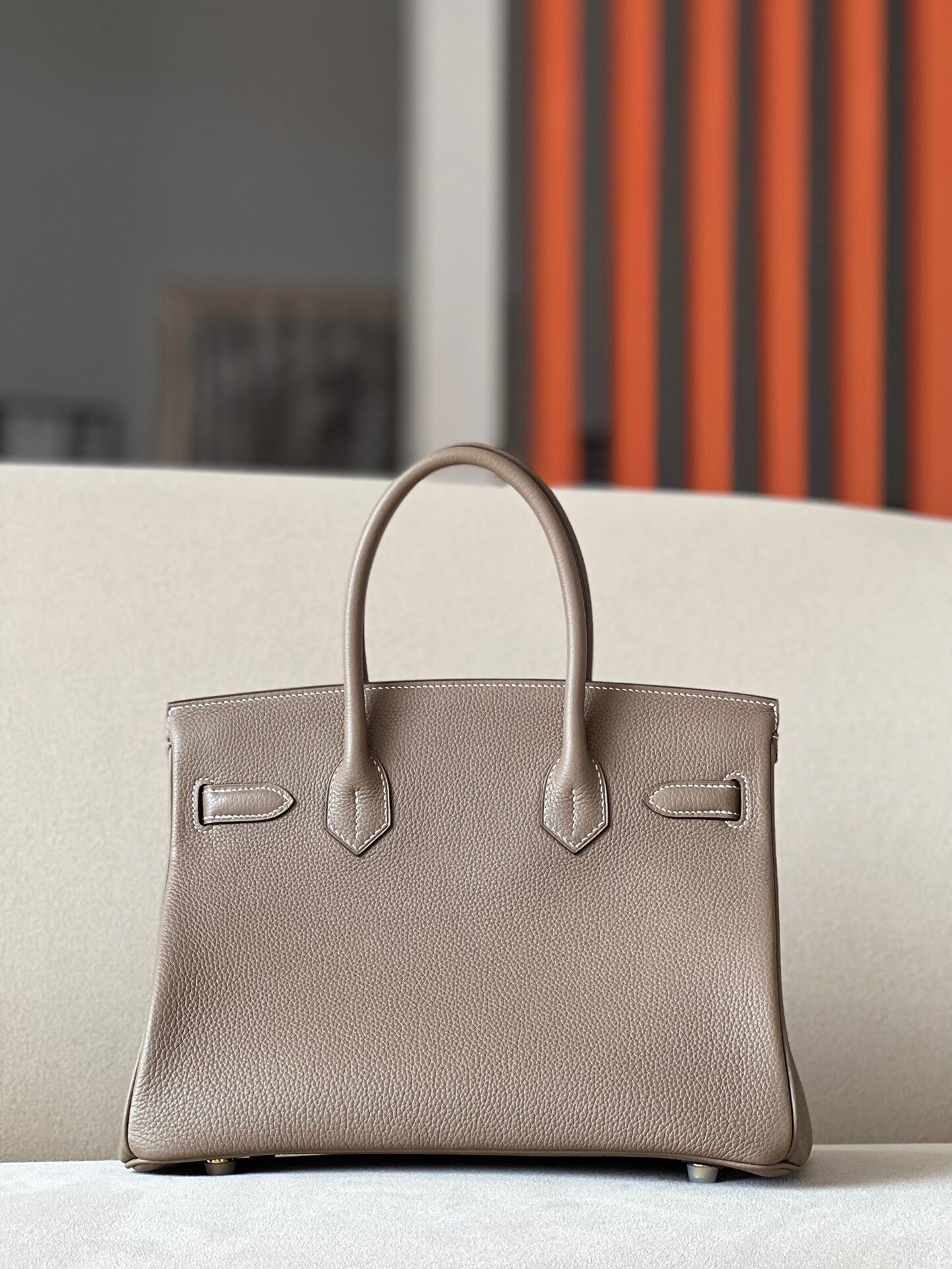 Hermes Birkin #18 Etoupe 25-35cm TOGO