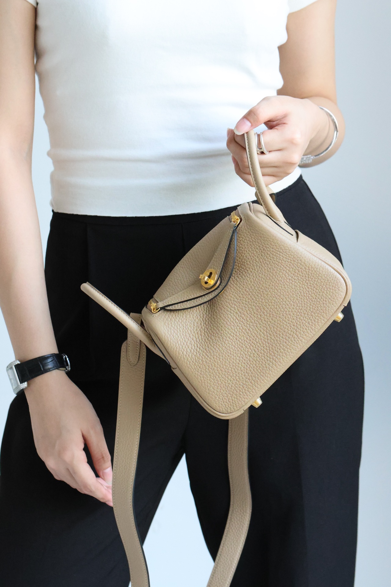 Hermes Lindy #S2 Trench 19-26cm Togo