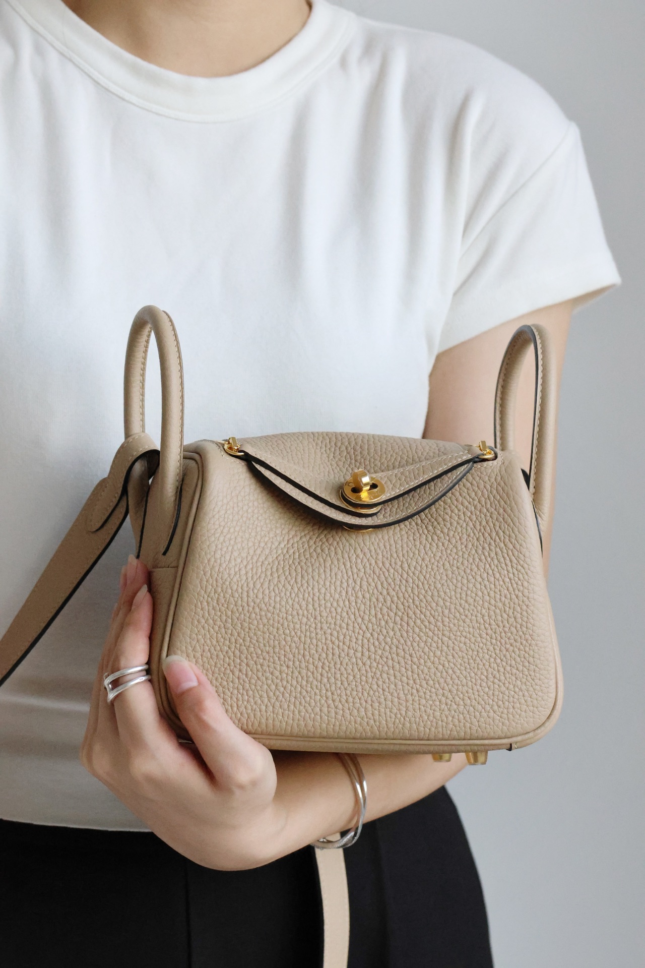 Hermes Lindy #S2 Trench 19-26cm Togo