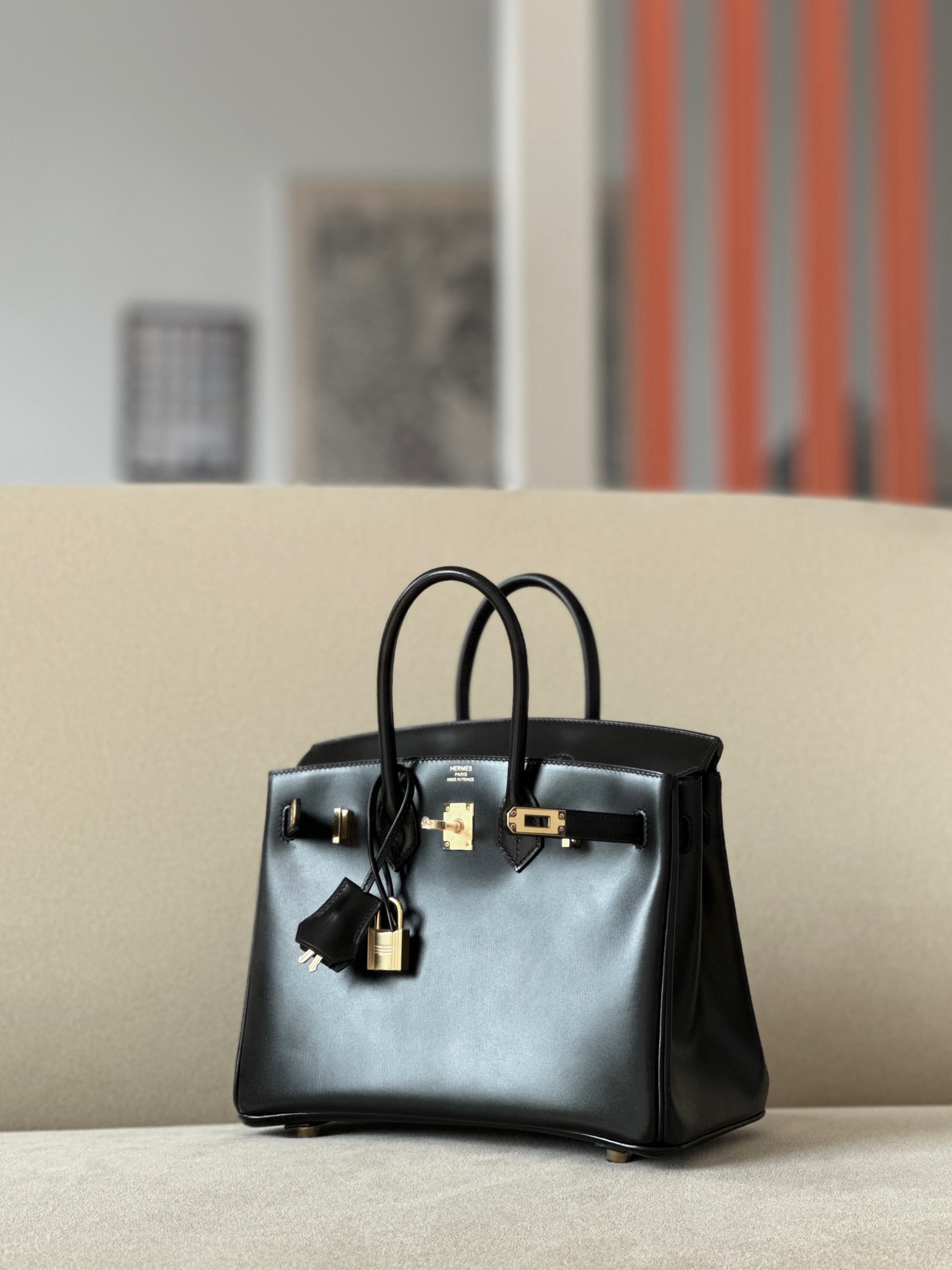 Hermes Birkin #89 Nolr 25-35cm Box