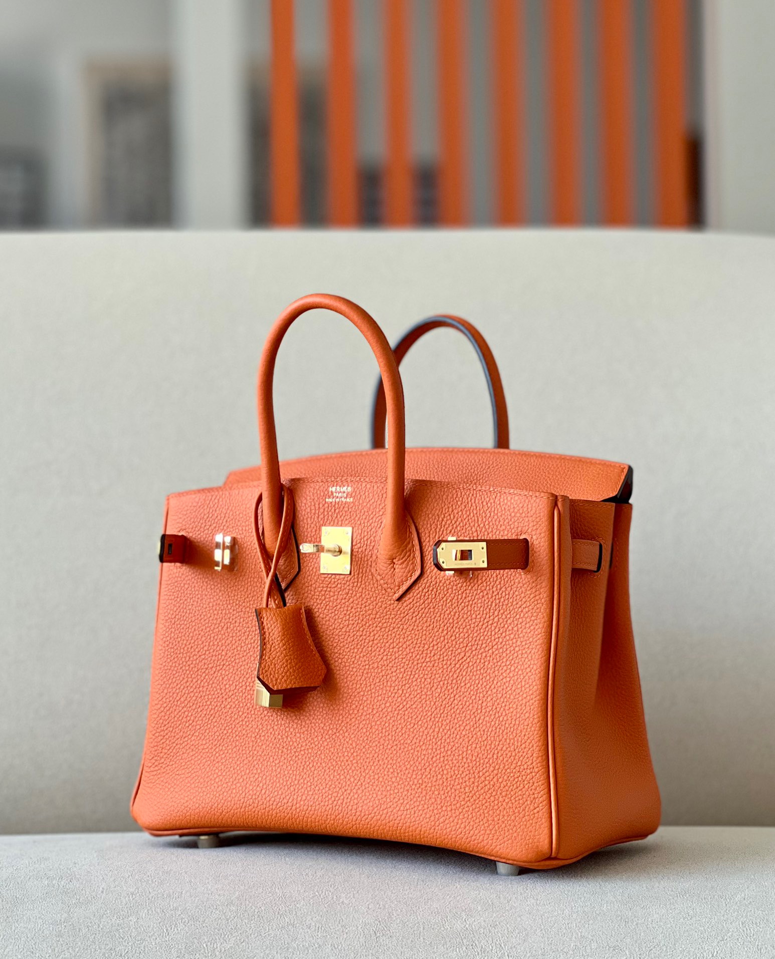 Hermes Birkin #93 Orange 25-35cm TOGO
