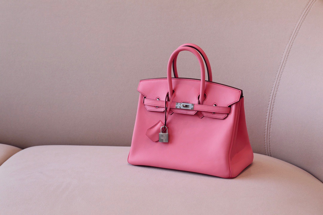 Hermes Birkin  25-35cm Swift Lipstick powder