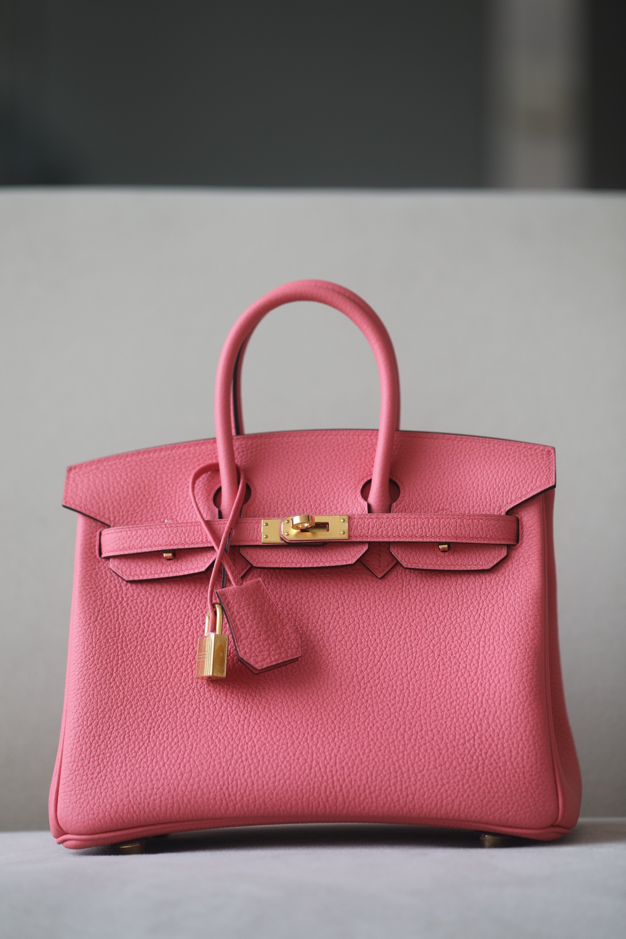 Hermes Birkin #U5 Rose Lipstick 25-35cm TOGO