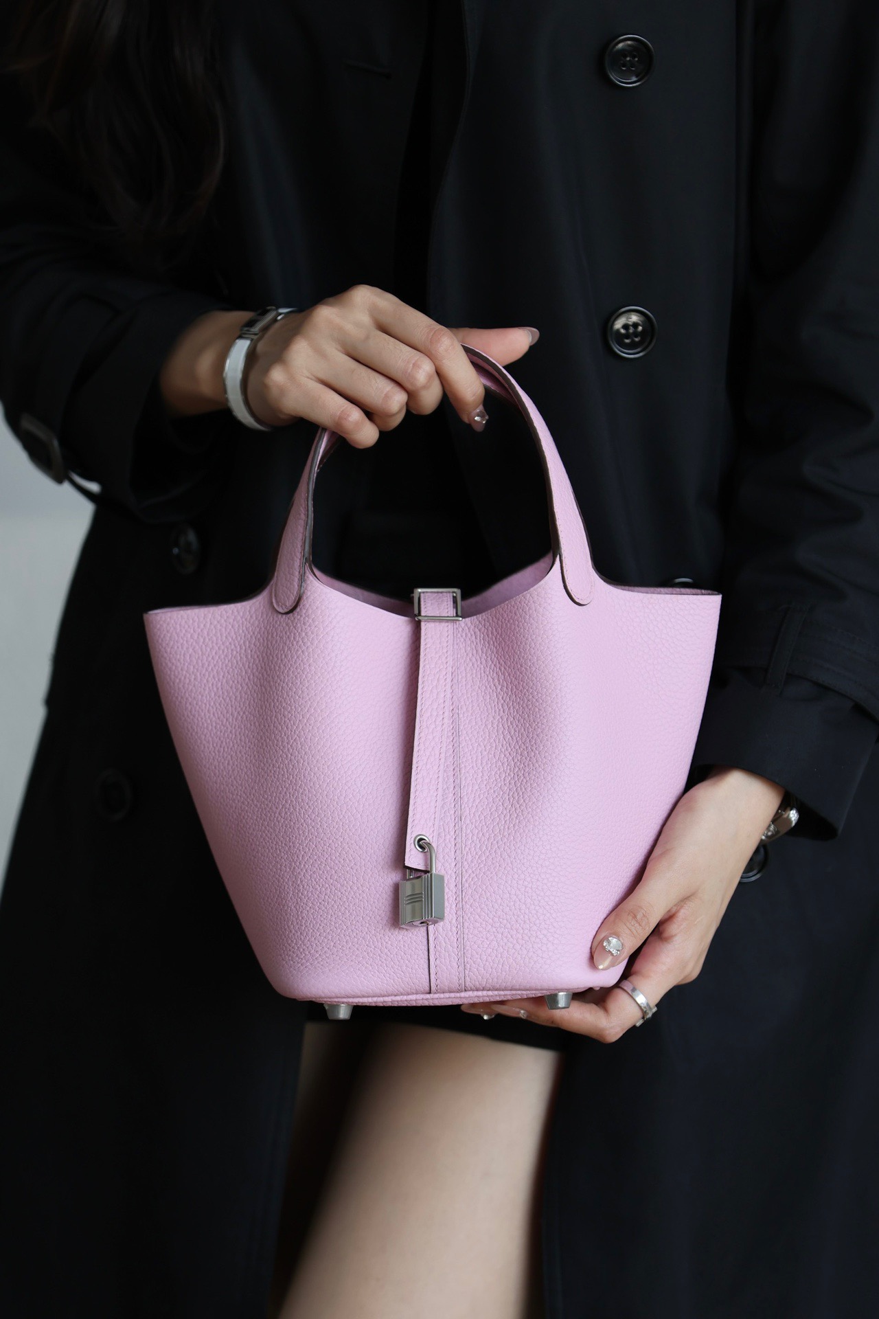 Hermes Picotin #X9 Mauve Sylvestre 18-22cm TOGO