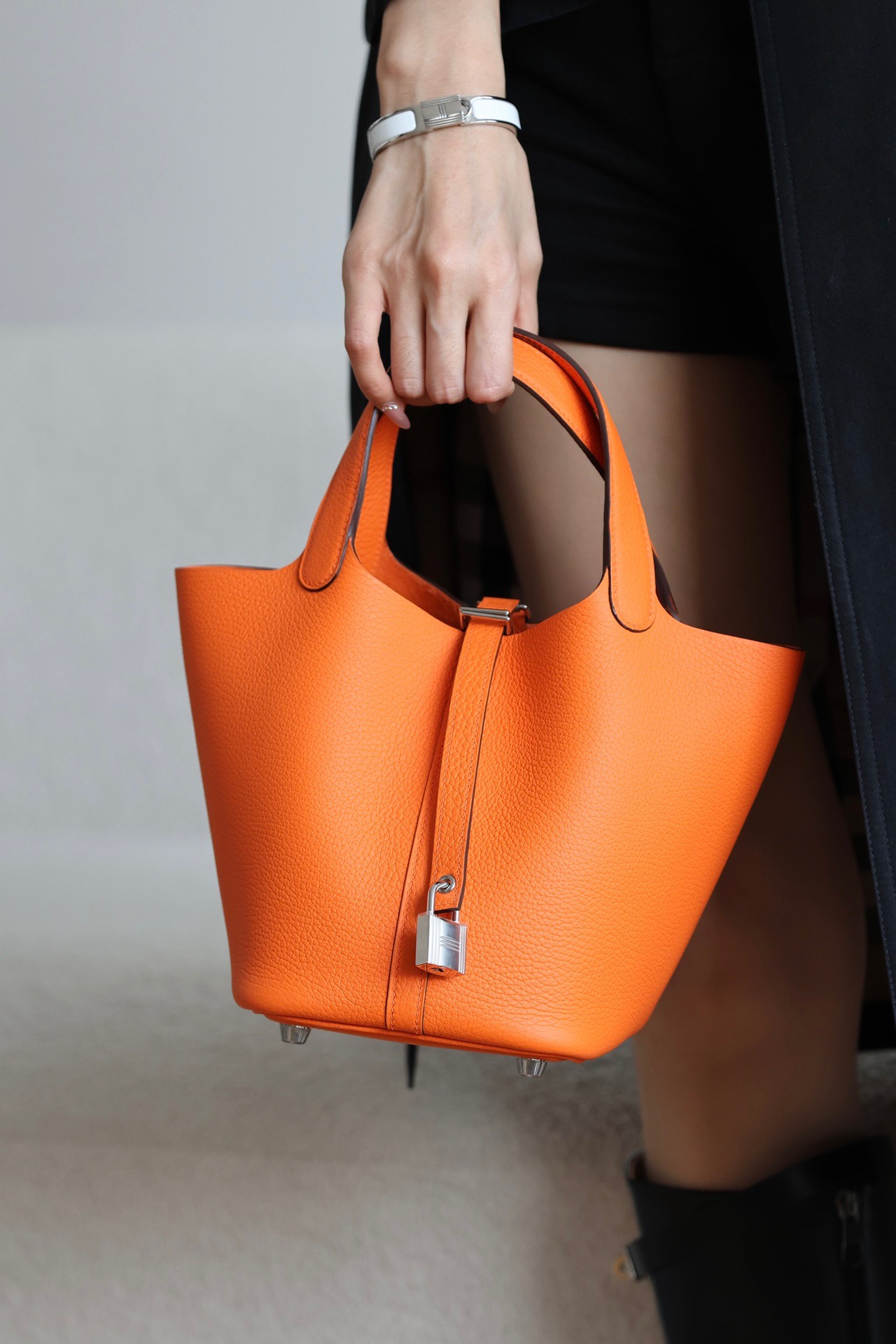 Hermes Picotin #93 Orange 18-22cm TOGO