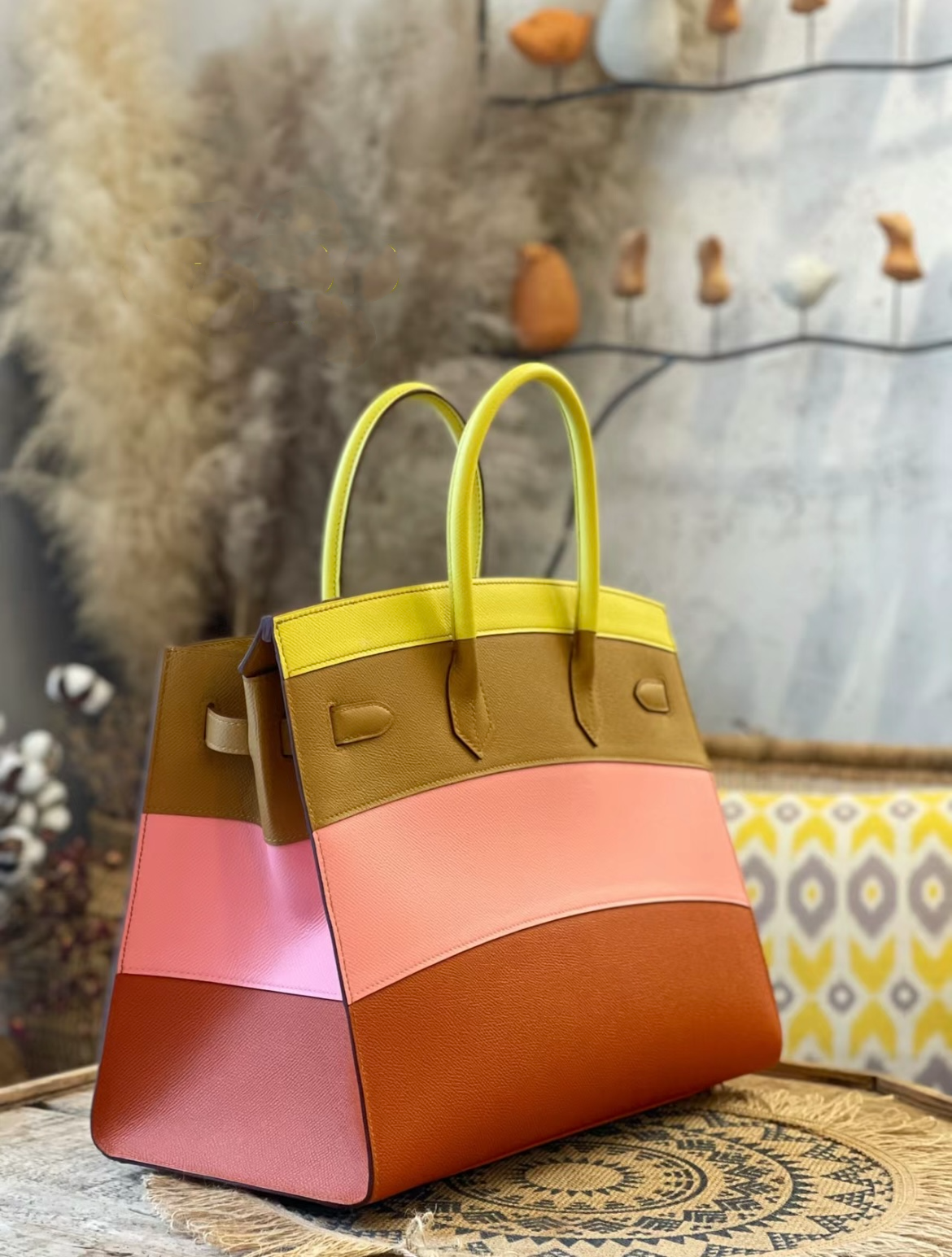 Hermes Birkin 35cm espom rainbow