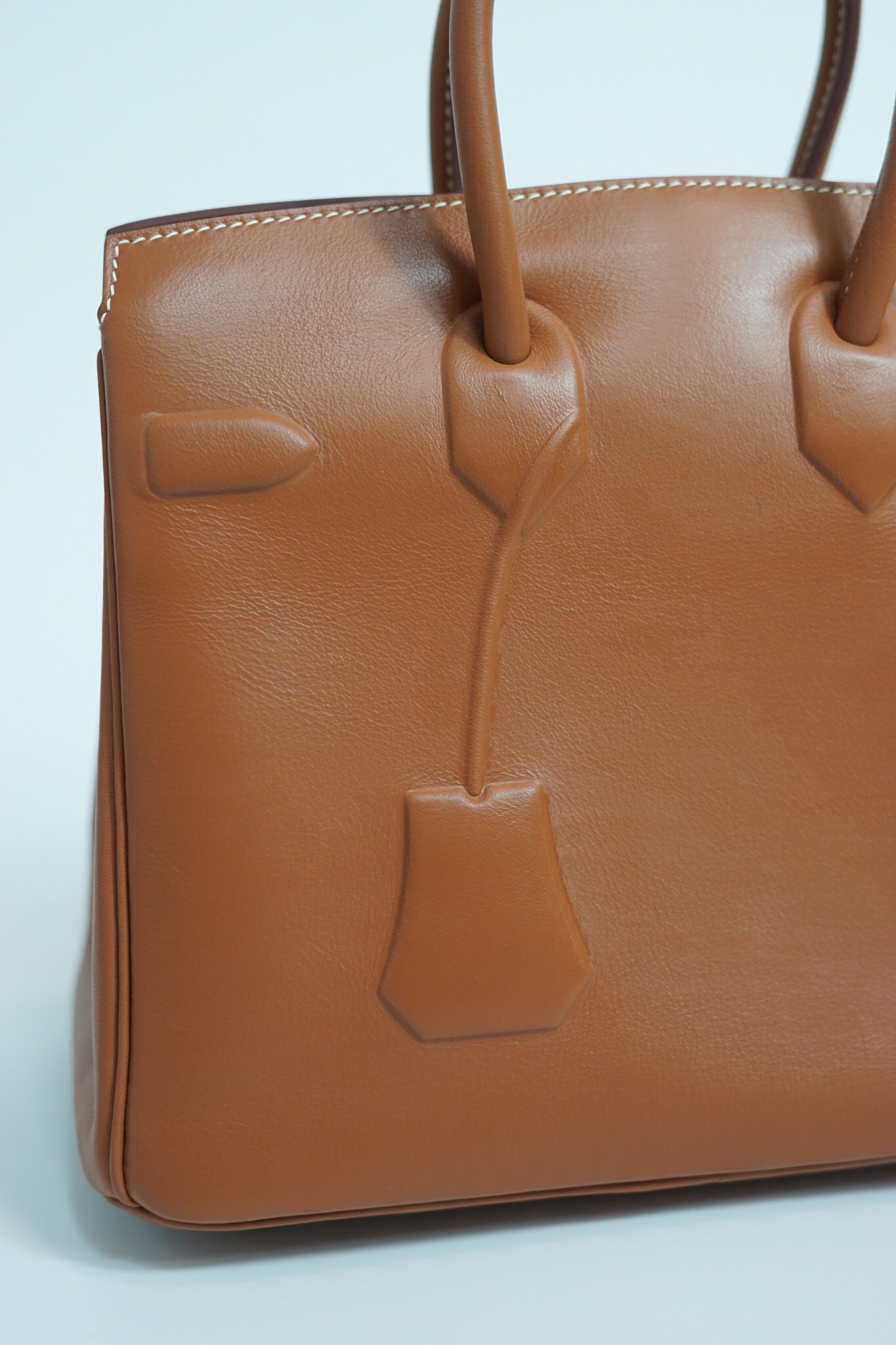 Hermes Shadow Birkin 25cm Switf Brown