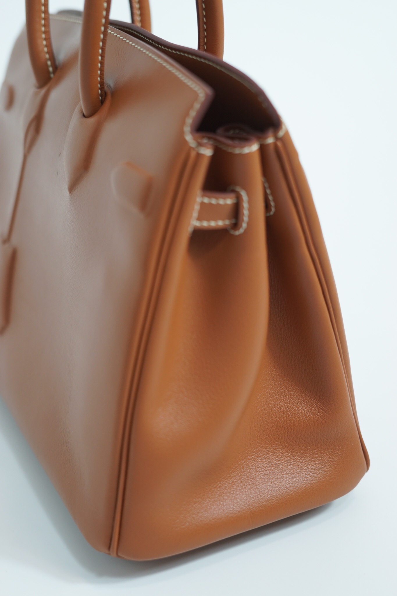 Hermes Shadow Birkin 25cm Switf Brown