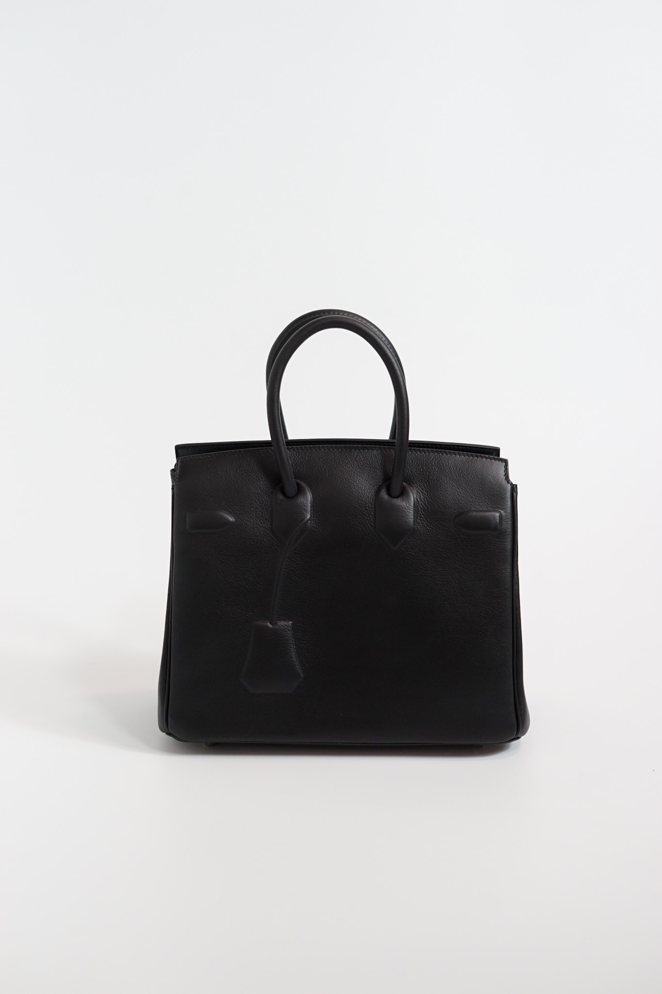 Hermes Shadow Birkin 25cm Switf Black