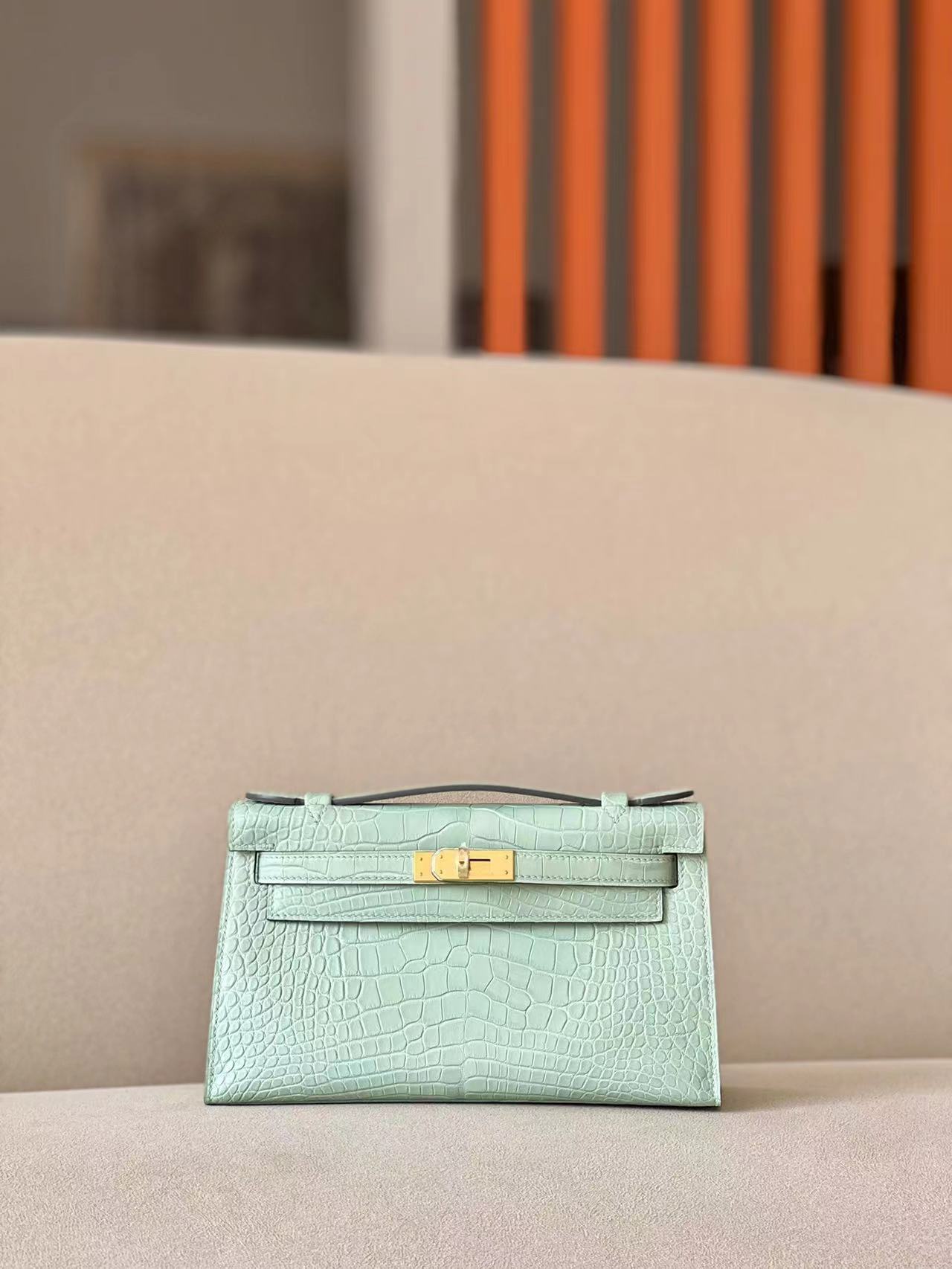 Crocodile Kelly #0V Gris Neve 22cm