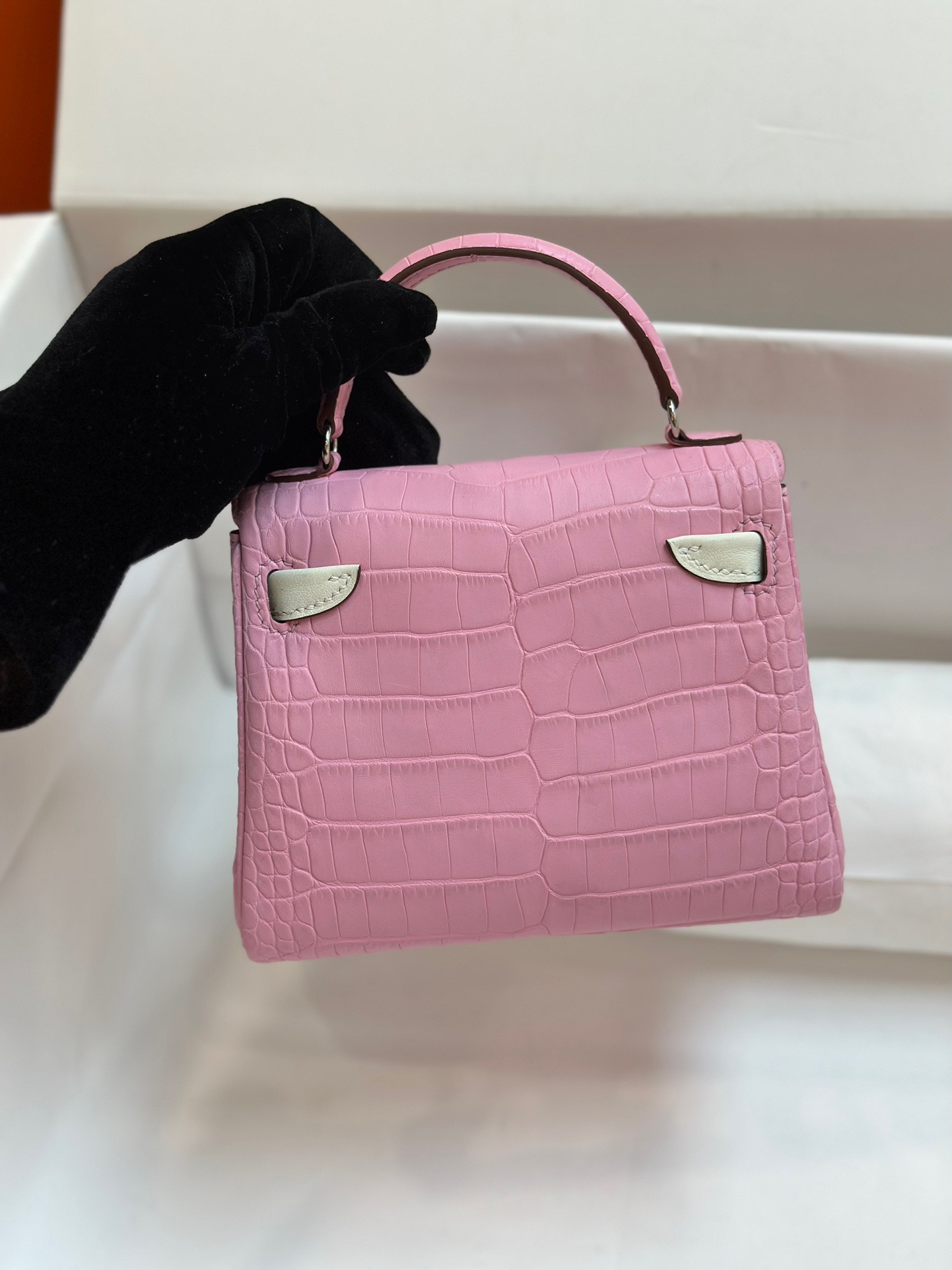 Advanced customization Kelly doll crocodile skin Pink