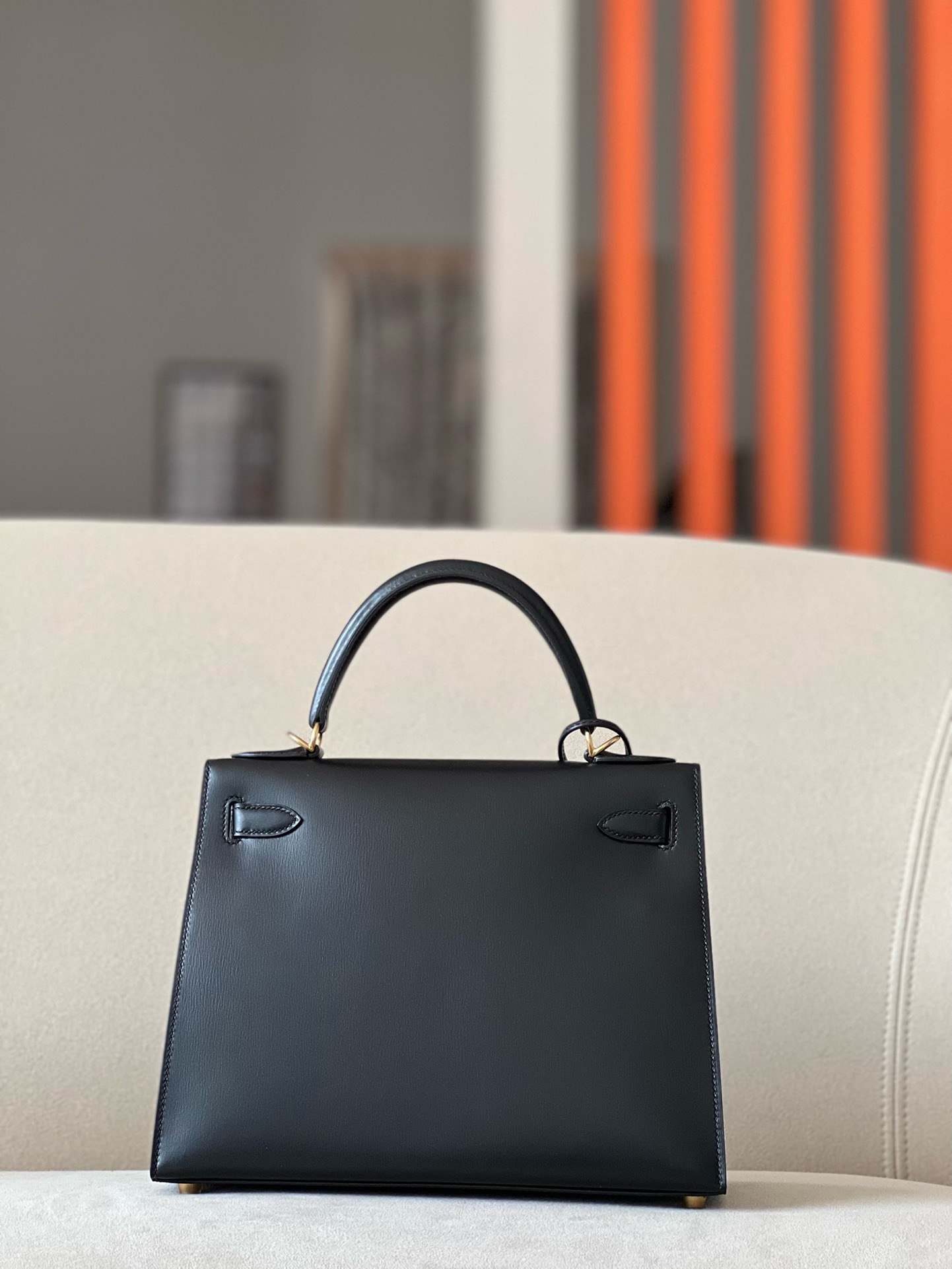Hermes Kelly #89 Nolr 25-28cm BOX Selier
