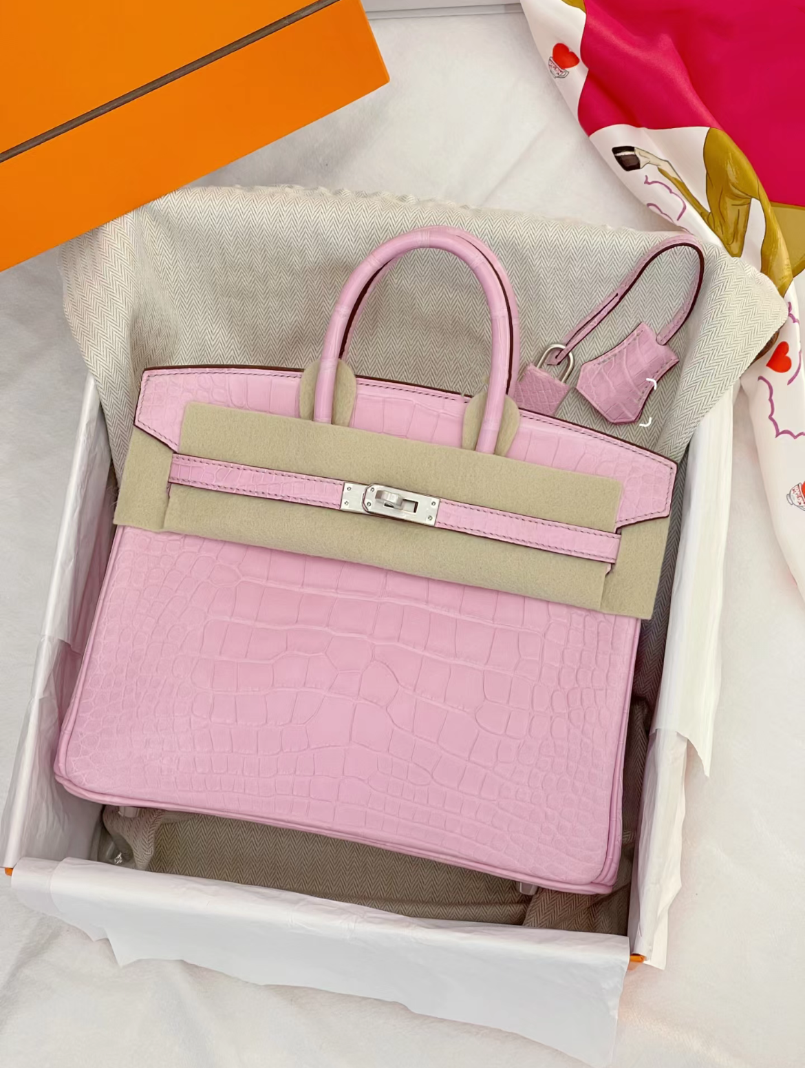 Advanced customization Birkin 25-30 crocodile skin