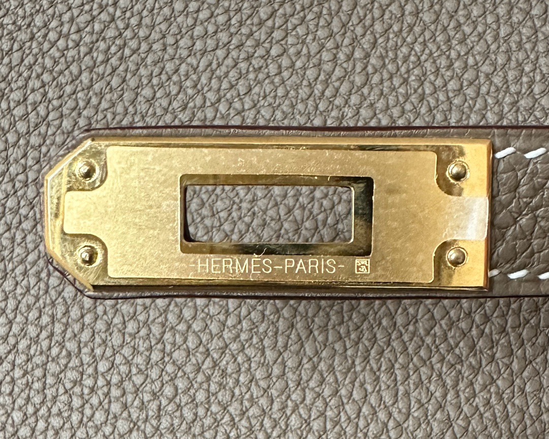Hermes Kelly #8F Etain 25-32cm Togo