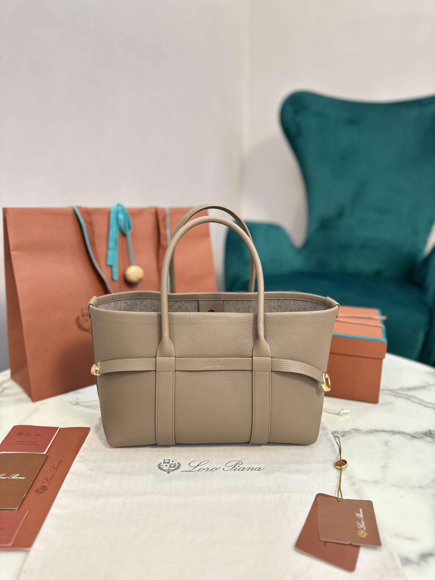 Loro Piana Ghiera Shopper