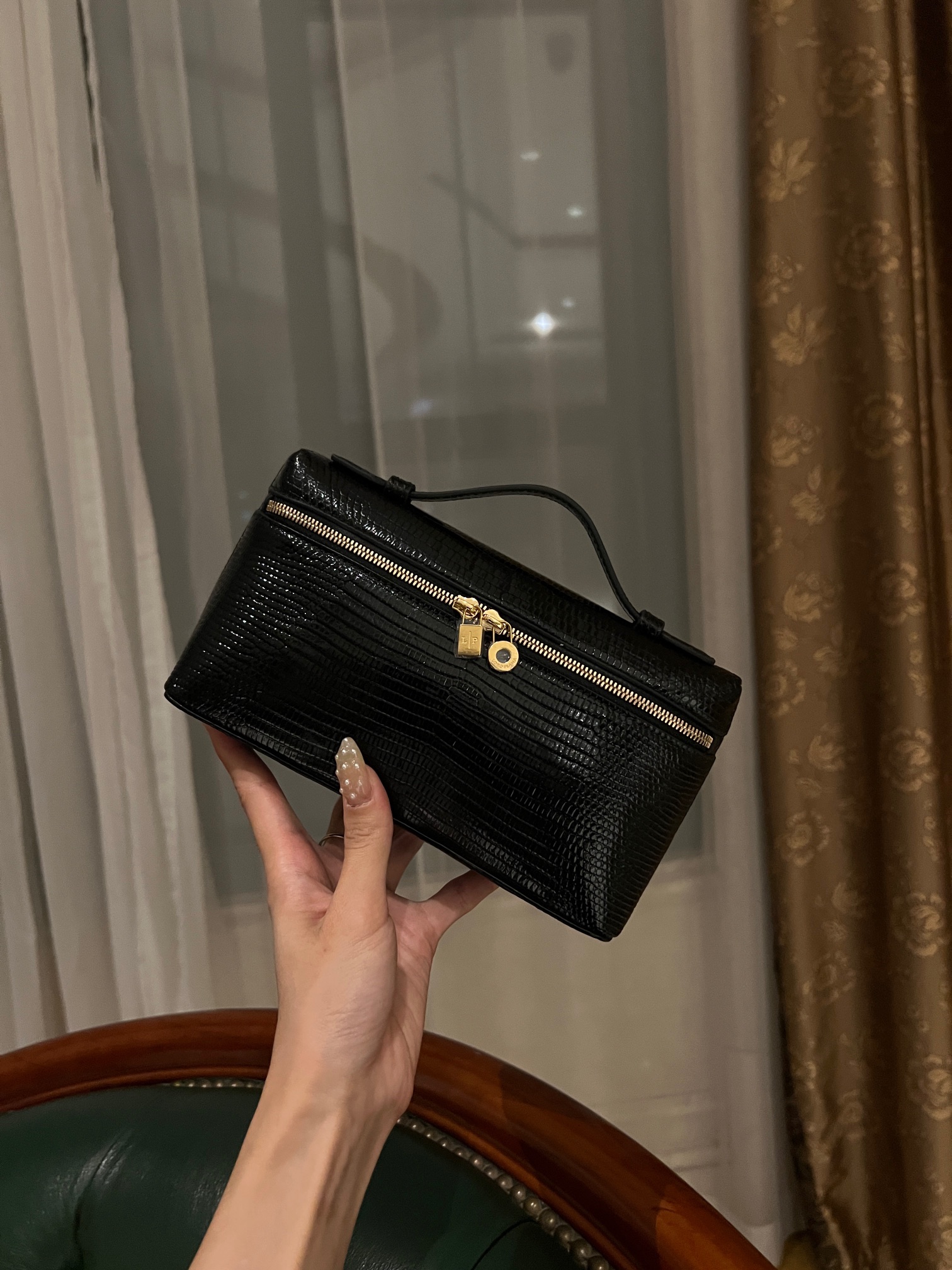 Loro Piana Extra pocket 19 Lizard skin