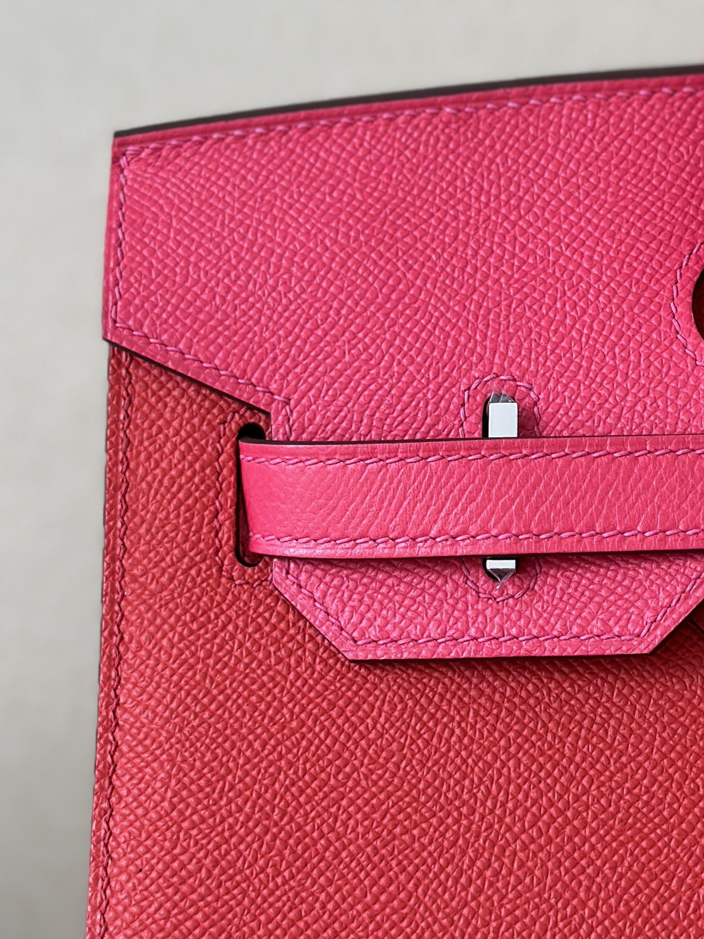 Hermes Birkin  Color blocking 25-35cm Espom