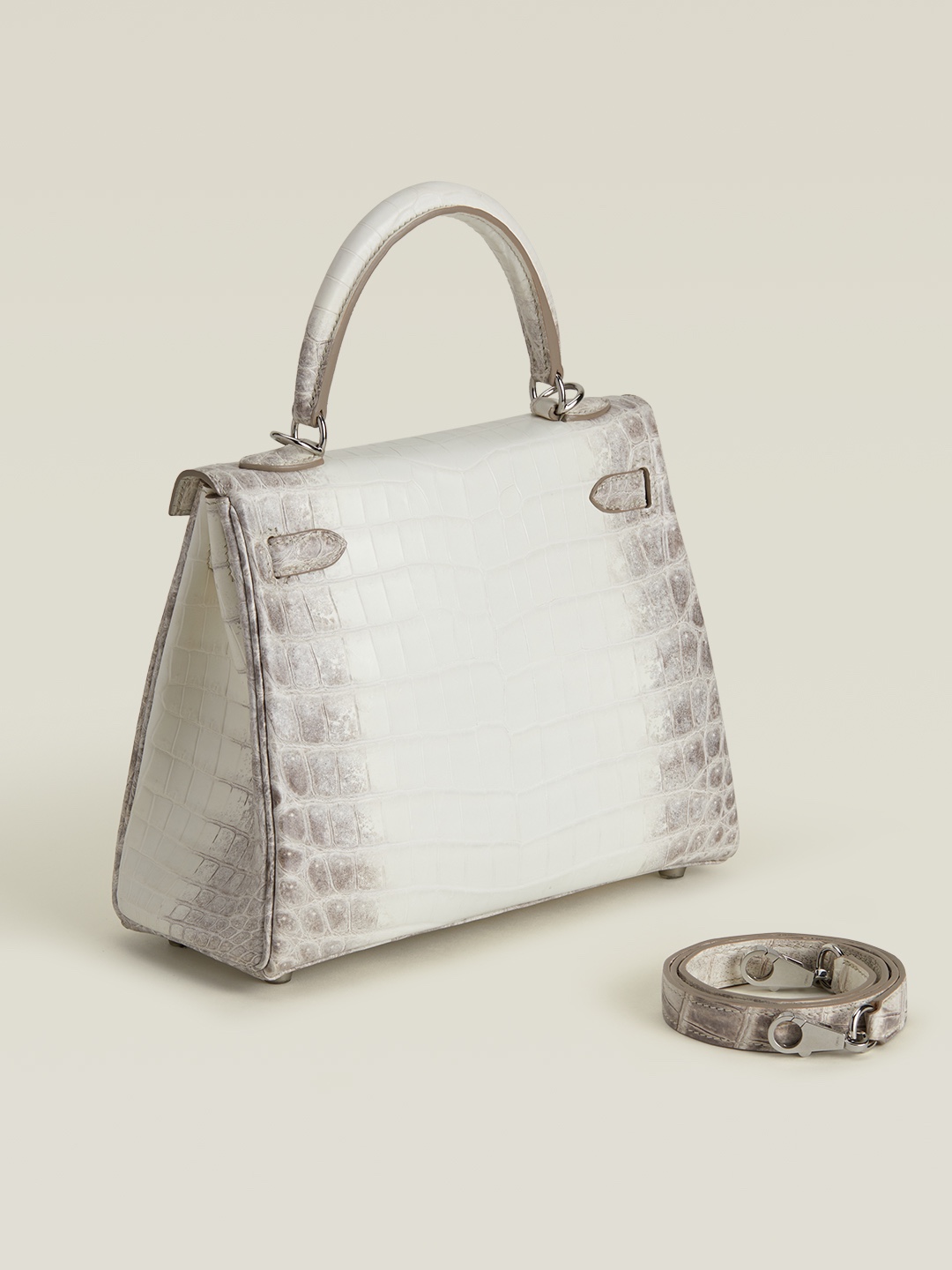 Crocodile skin Himalayan Kelly 25-28cm