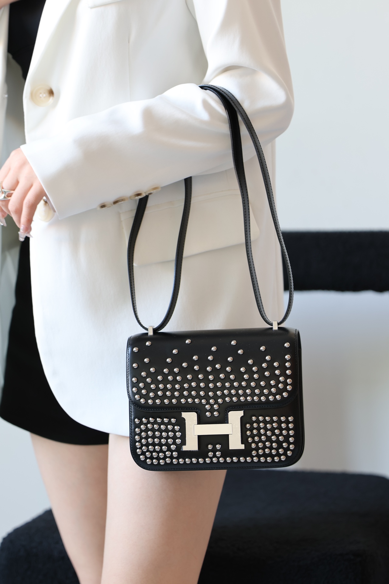 Hermes Constance #89 Nolr 19cm BOX