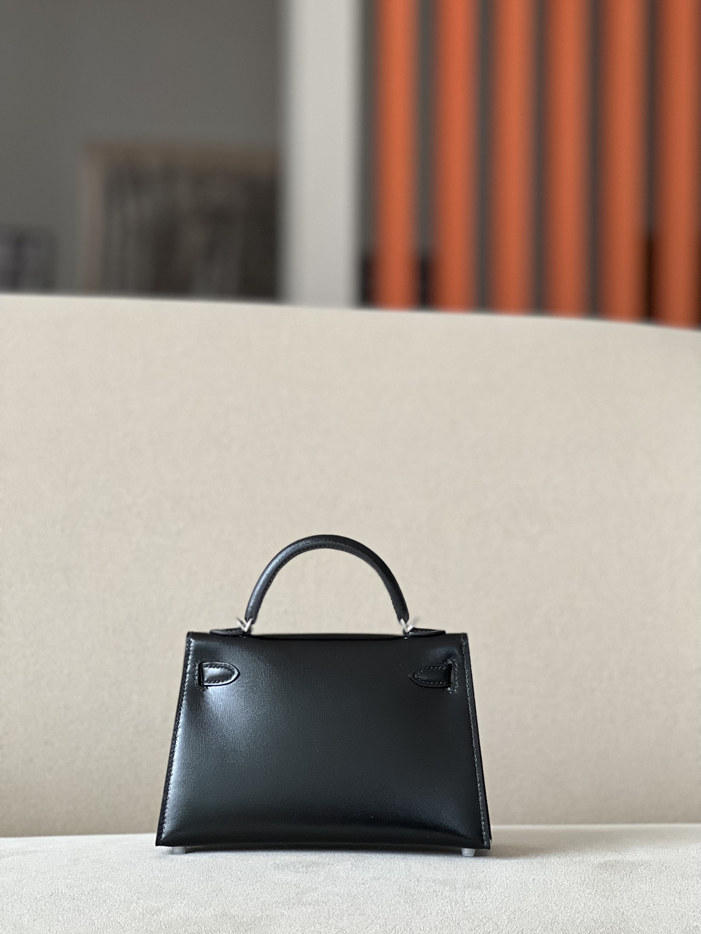 Hermes Studded Mini Kelly #89 Nolr Box