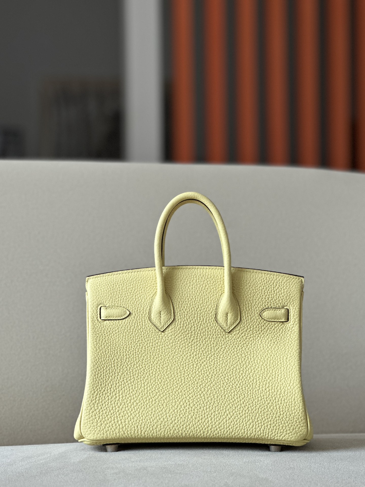 Hermes Birkin ##1Z Jaune poussin 25-35cm TOGO