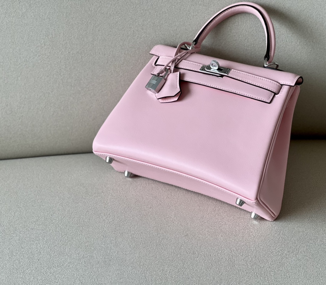 Hermes Kelly #3Q Rose Sakura  25-28cm Siwtf