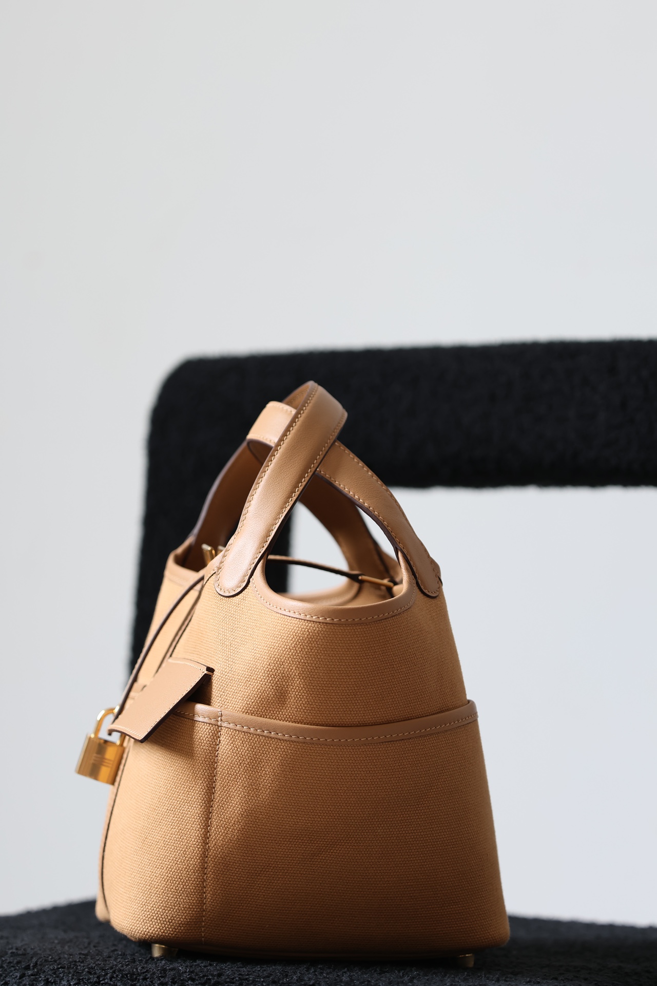 Hermes Picotin #0M Chai18-22cm Canvas